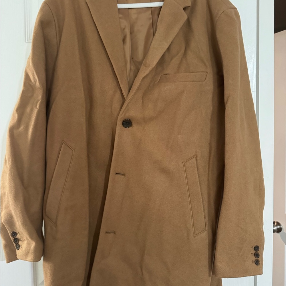 Old Navy Men's Brown Trench Coat